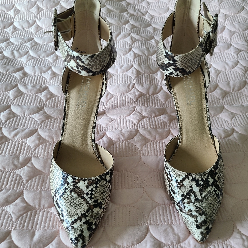 Michael Kors Snakeskin Heels